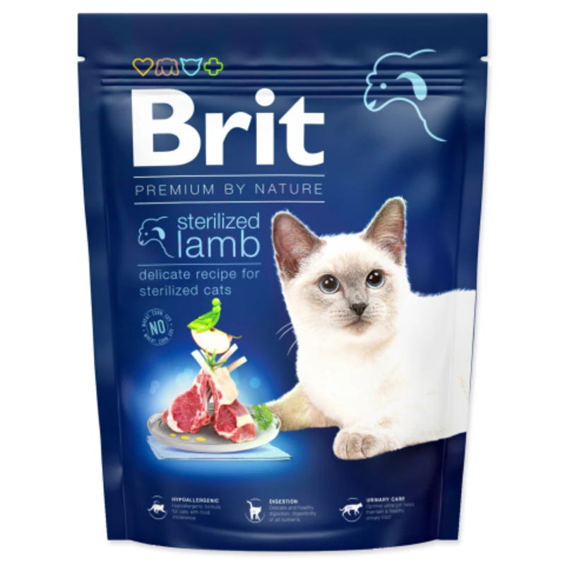 BRIT Premium by Nature Cat Sterilized Lamb