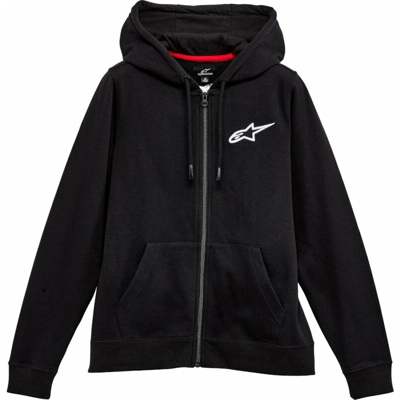 Alpinestars Women Ageless Hoodie Black/White L Mikina