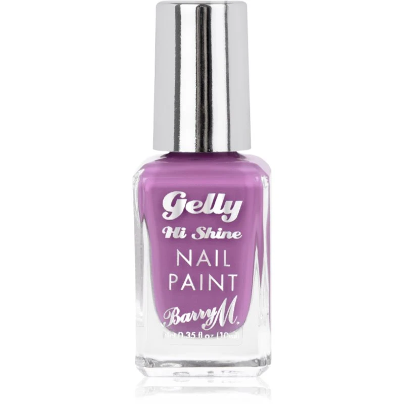 Barry M Gelly Hi Shine lak na nehty odstín Orchid 10 ml