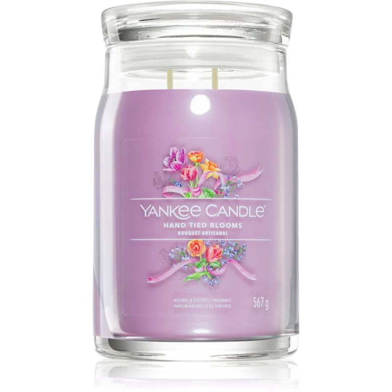 Yankee Candle Hand Tied Blooms vonná svíčka Signature 567 g