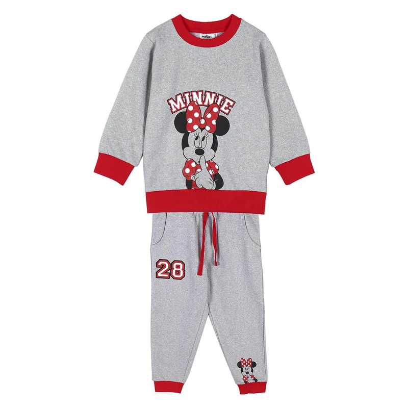 TRACKSUIT COTTON BRUSHED MINNIE