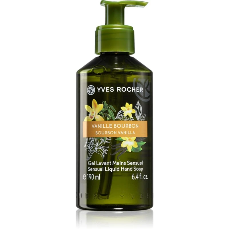 Yves Rocher Bourbon Vanilla tekuté mýdlo na ruce 190 ml