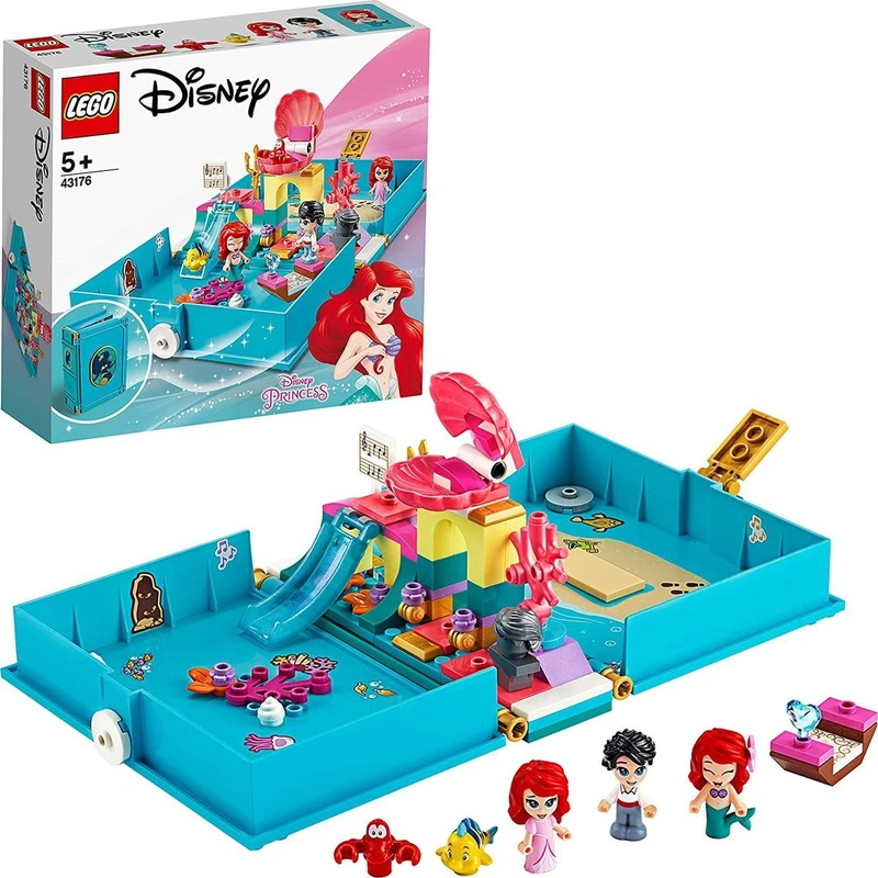 LEGO PRINCESS Ariel a její pohádková kniha dobrodružství 43176 STAVEBNICE