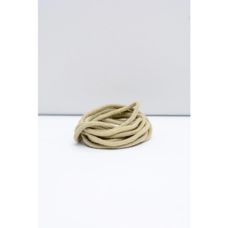 Corbby Beige Round Shoelaces