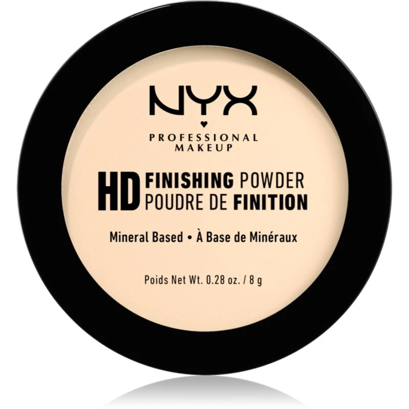 NYX Professional Makeup High Definition Finishing Powder pudr odstín 02 Banana 8 g