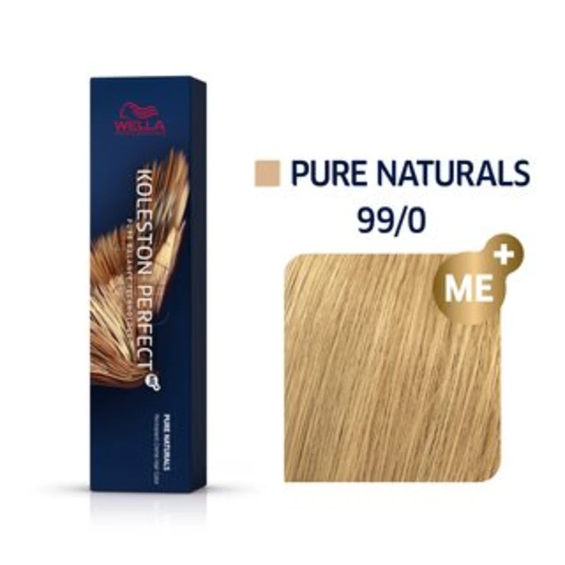 Wella Professionals Permanentní barva na vlasy Koleston Perfect ME™+ Pure Naturals  odstín 99/0