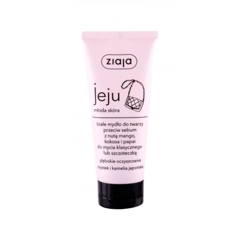 Ziaja Jeju Young Skin čisticí mýdlo na obličej 75 ml