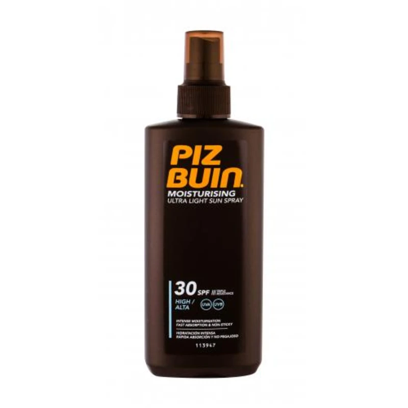 Piz Buin Moisturising lehký sprej na opalování SPF 30 200 ml