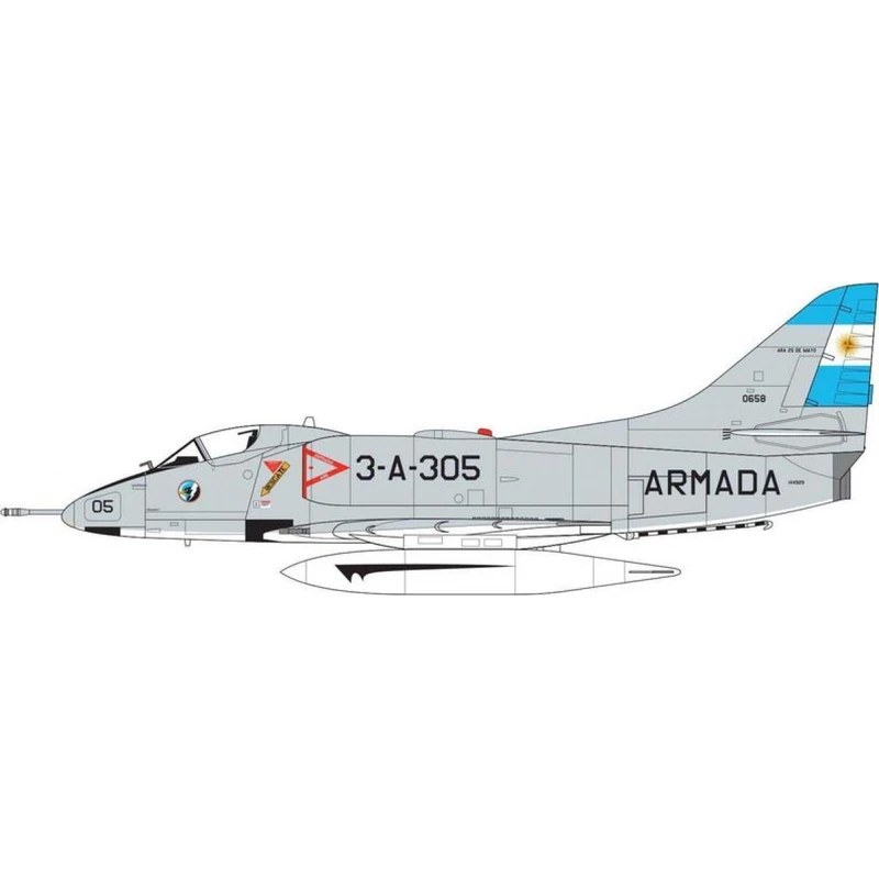 Airfix Classic Kit letadlo Douglas A4 Skyhawk 1:72