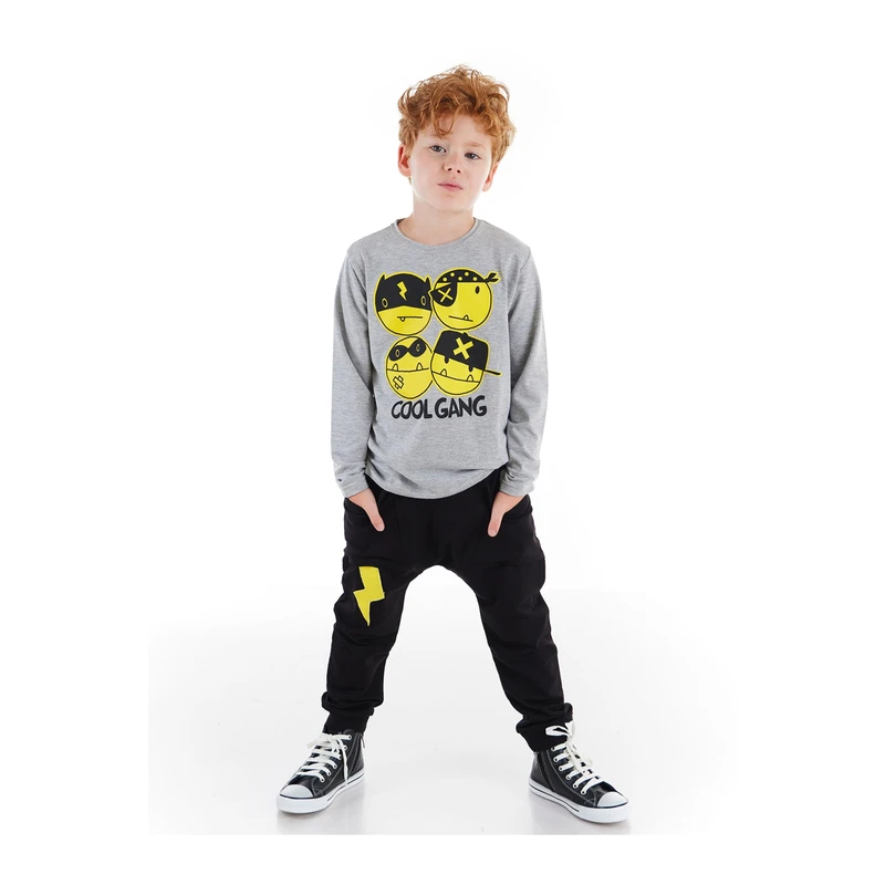 Denokids Cool Gang Boy T-shirt Trousers Set