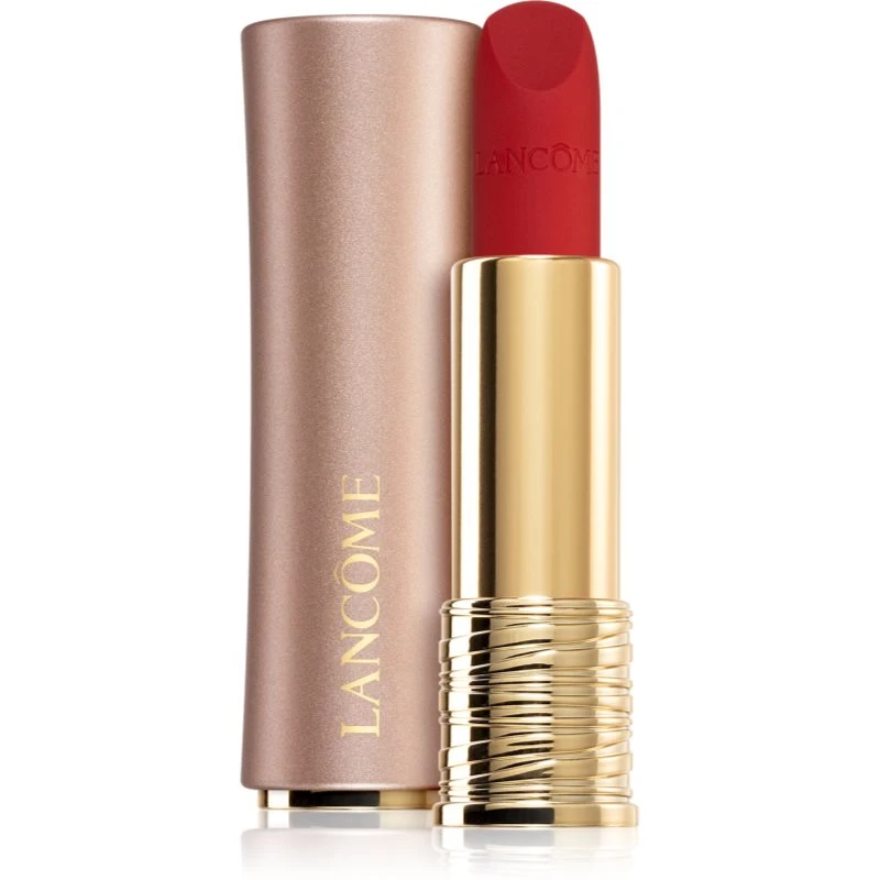 Lancôme L’Absolu Rouge Intimatte krémová rtěnka s matným efektem pro ženy 525 French Bisou 3,4 g