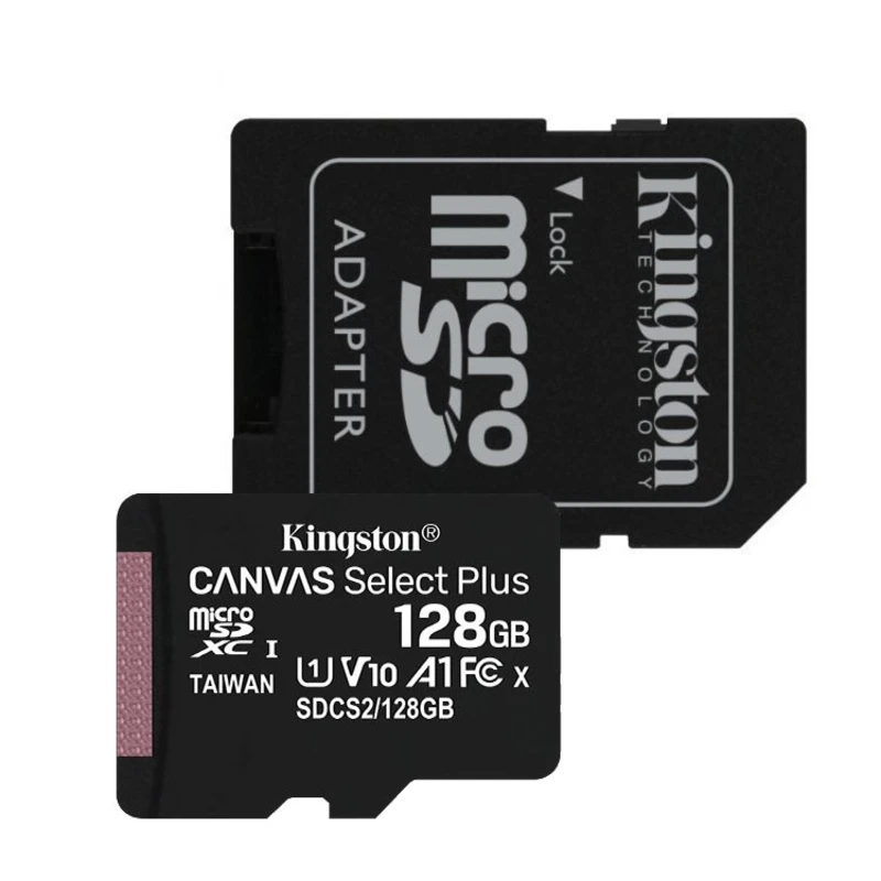 Kingston Canvas Select Plus microSD 128 GB + SD adaptér