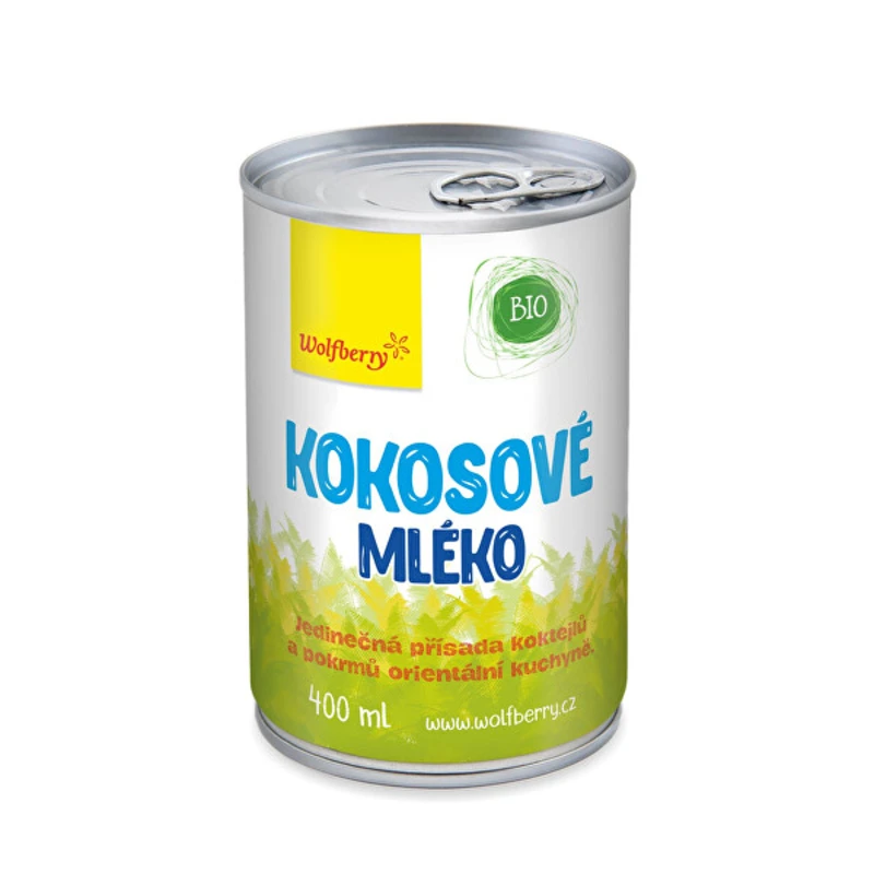 Wolfberry Kokosové mléko BIO 400 ml