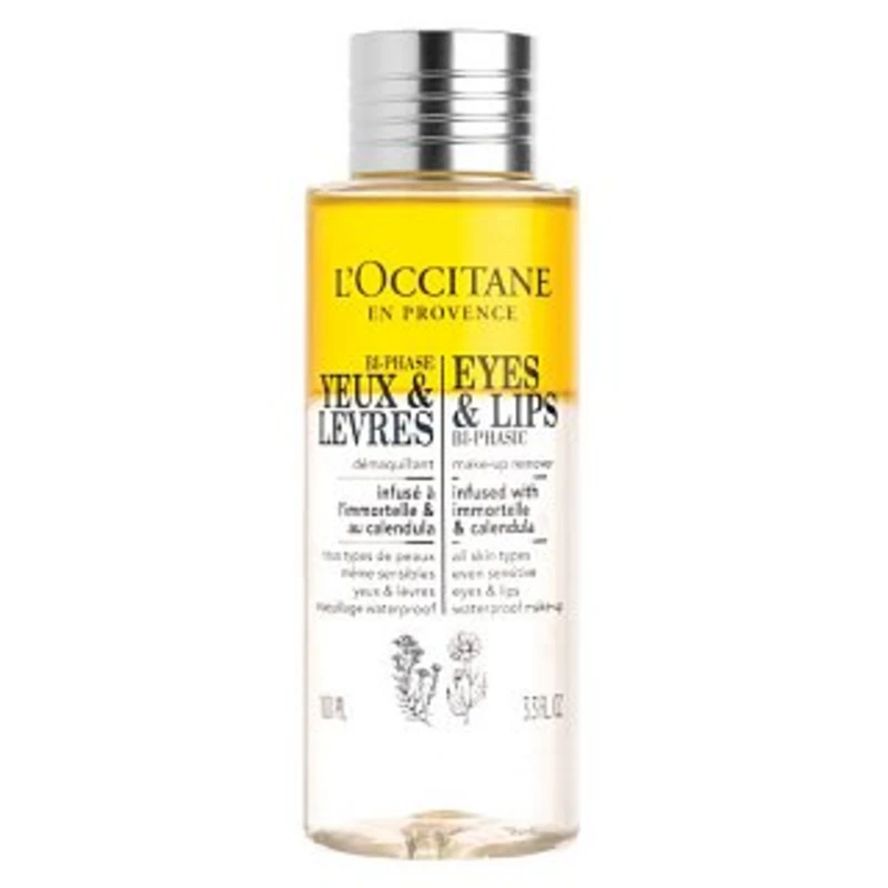 L’Occitane Bi-Phase dvoufázový odličovač očí a rtů 100 ml