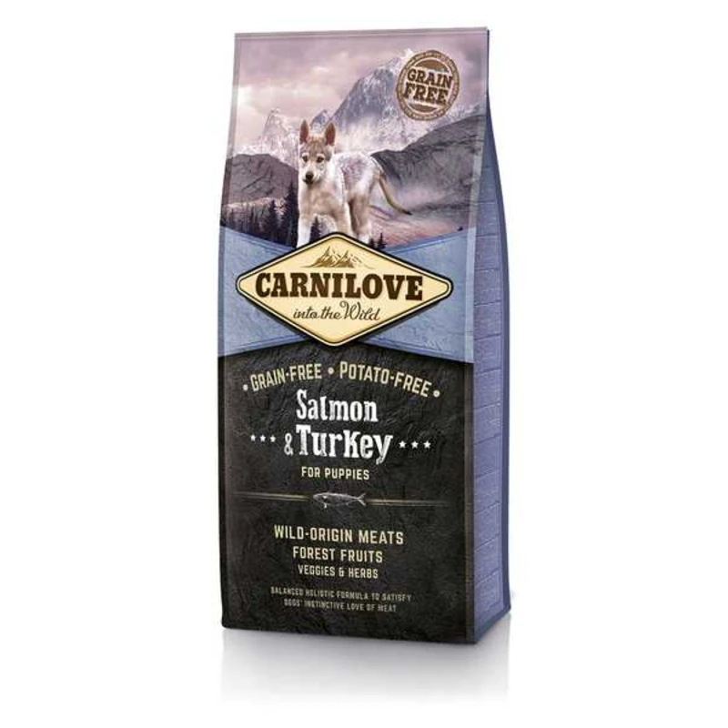 Carnilove Salmon & Turkey for puppies 12kg