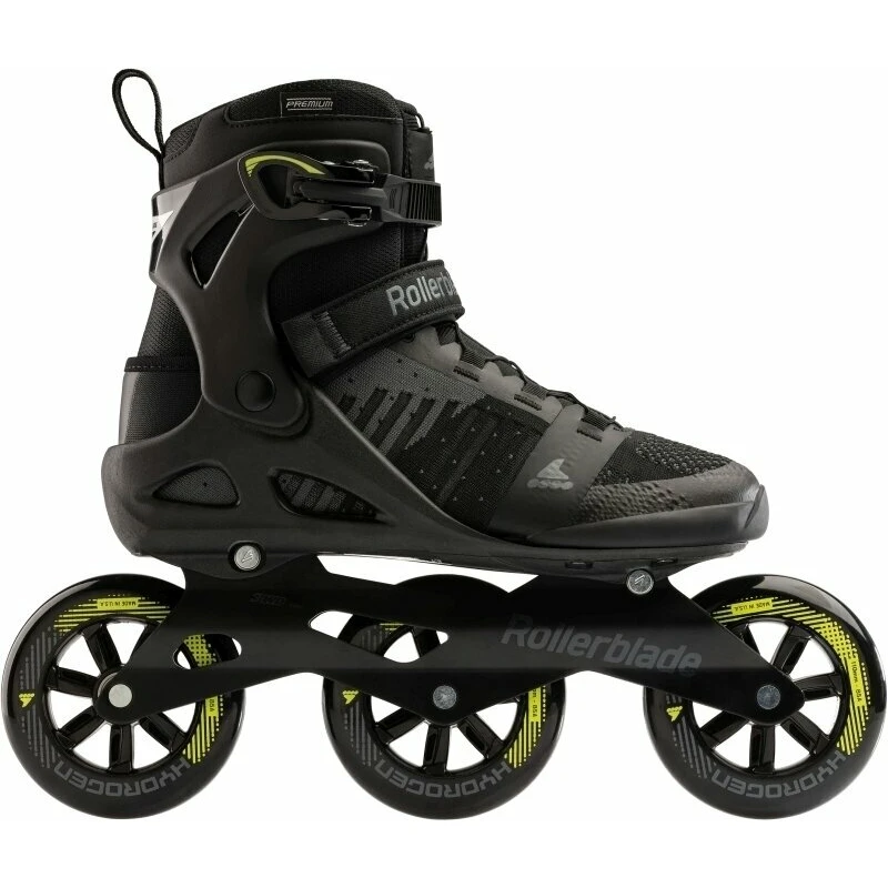 Rollerblade Macroblade 110 3WD Kolečkové brusle Black/Lime 45