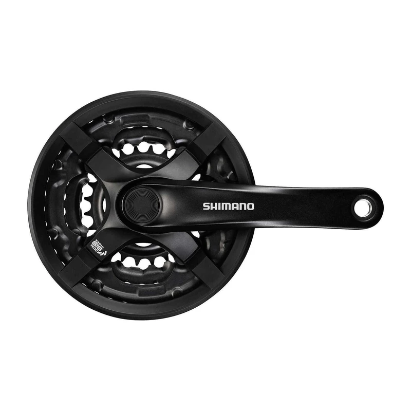 Shimano Tourney FC-TY501 Crankset 3x6/7/8-Speed 170mm 48/38/28T Black