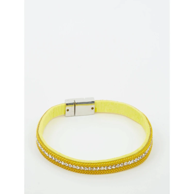 Yellow bracelet Yups dktf0367. R06