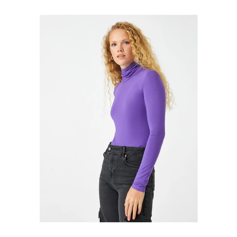 Koton Turtleneck T-Shirt Long Sleeve