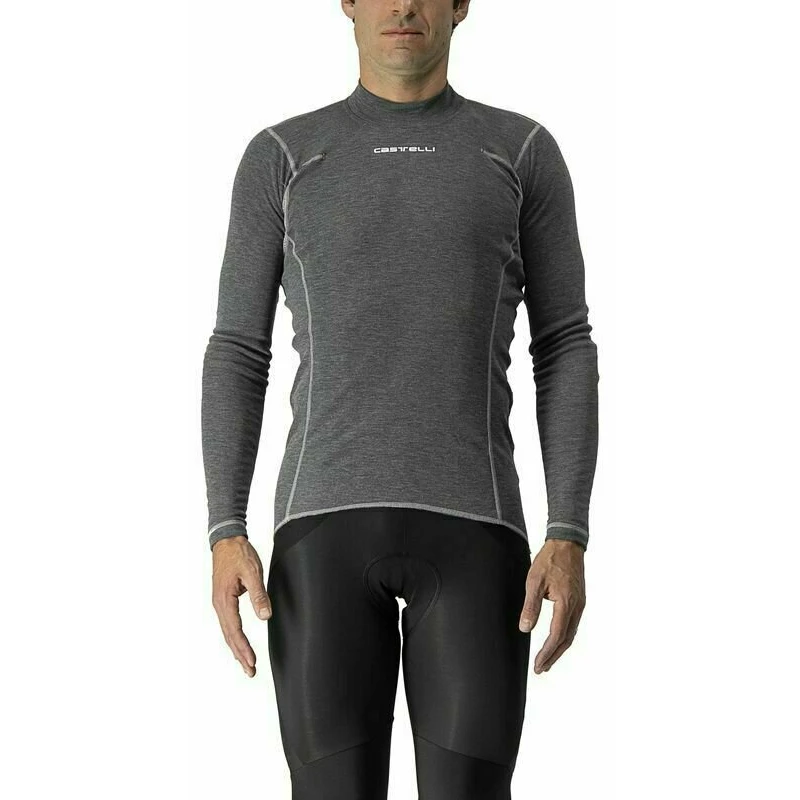 Castelli Flanders Warm Long Sleeve Gray XS