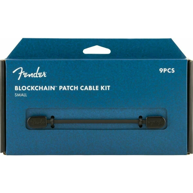 Fender Blockchain Patch Cable Kit SM Černá Lomený - Lomený