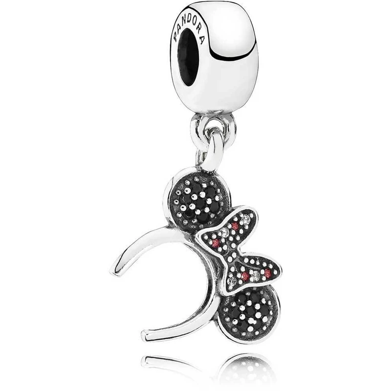 Pandora Stříbrný přívěsek Disney Minnie 791562NCK