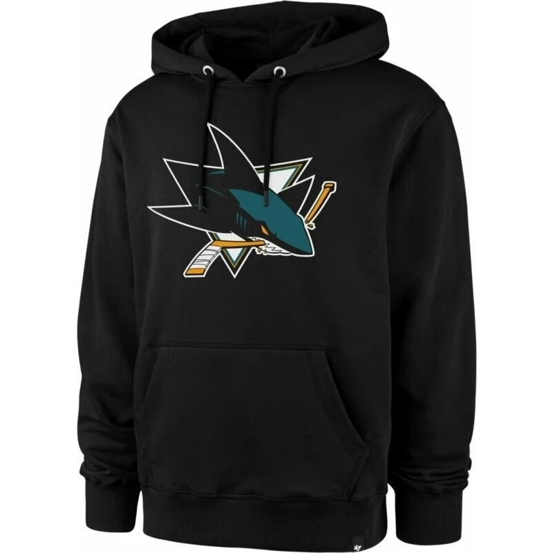 San Jose Sharks NHL Imprint Burnside Pullover Hoodie Jet Black XL