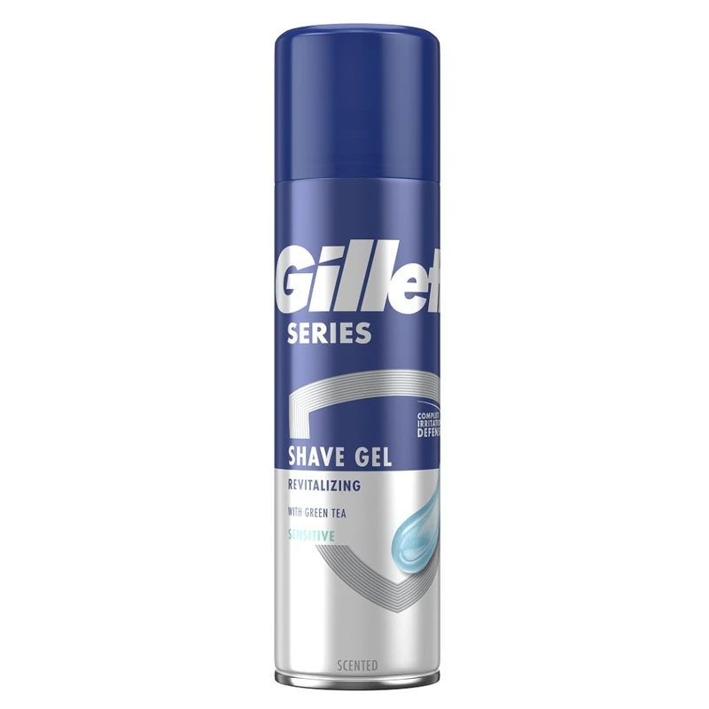 Gillette Series Revitalizing gel na holení s vyživujícím účinkem pro muže 200 ml