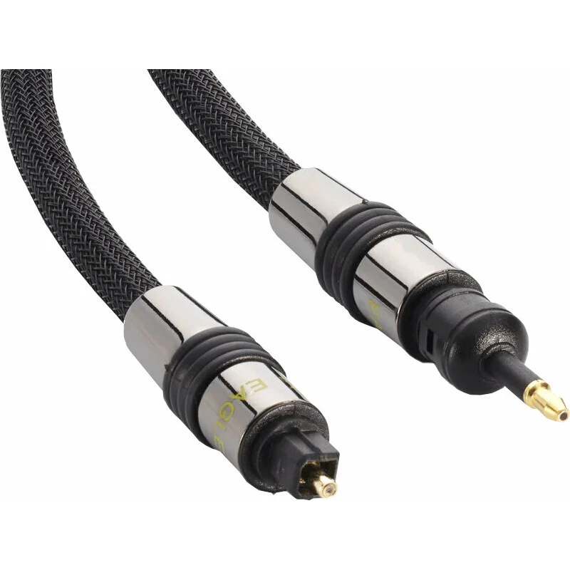 Eagle Cable Deluxe II Optical 5 m Černá