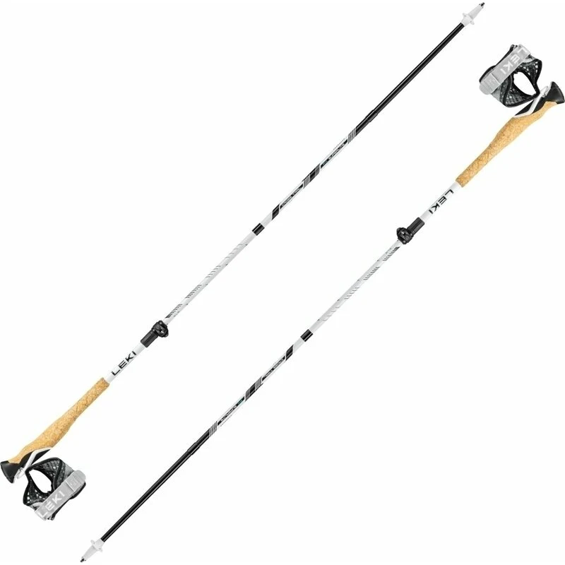 Leki Cross Trail FX Superlite Compact White/Mint/Black 100 - 120 cm