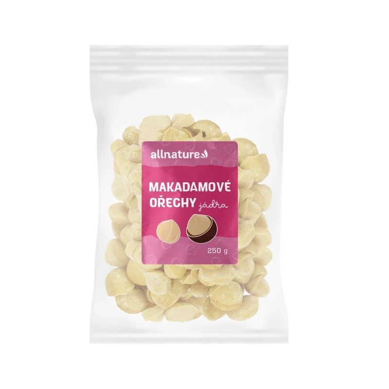 Allnature Makadamové ořechy 250g