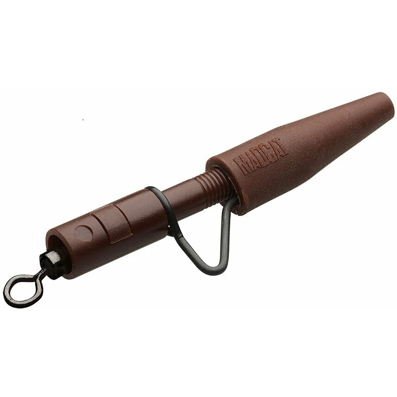 Madcat závěska safety lead clip xxl brown 5 ks