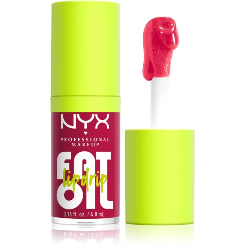 NYX Professional Makeup Fat Oil Lip Drip olej na rty odstín 05 Newsfeed 4,8 ml