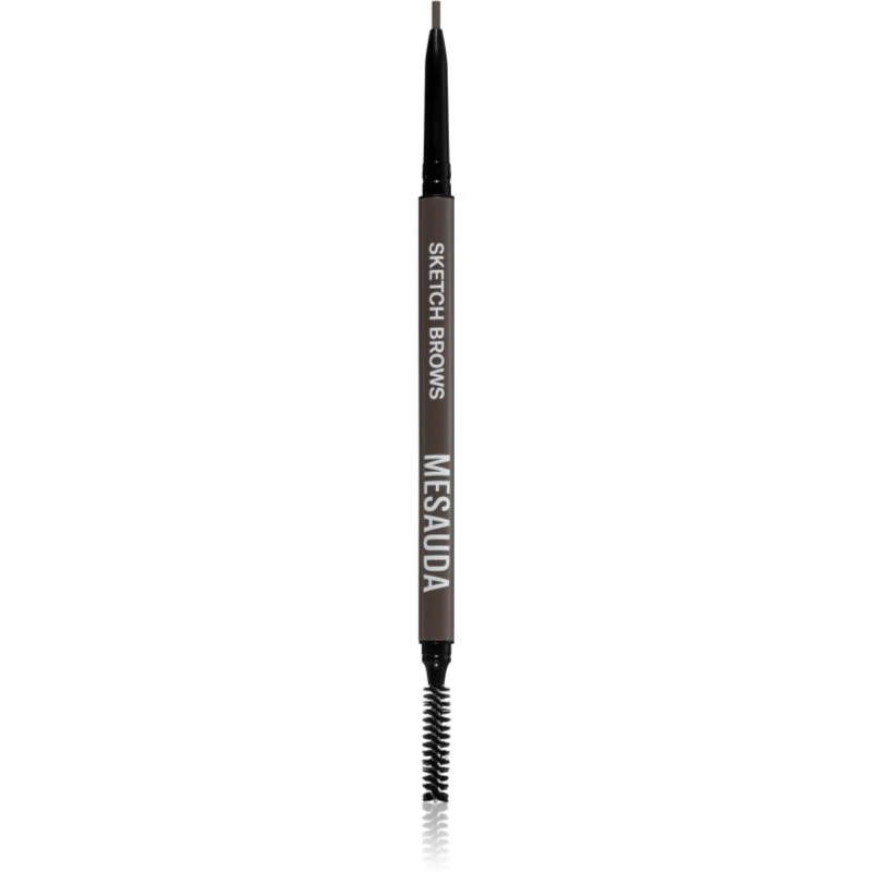 Mesauda Milano Sketch Brows automatická tužka na obočí s kartáčkem odstín 102 Brunette 0,09 g