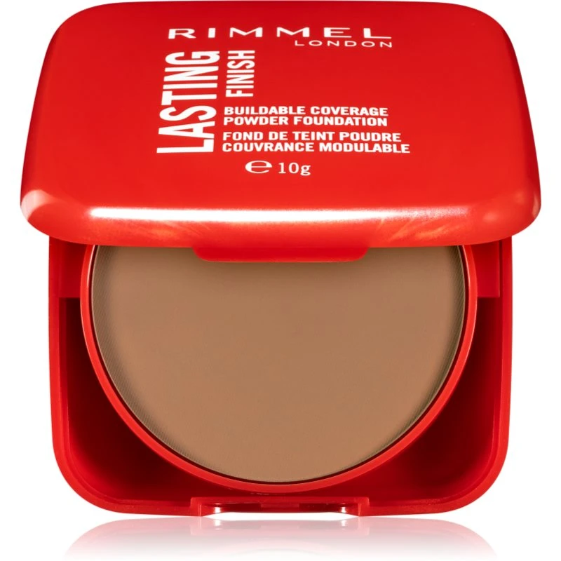 Rimmel Lasting Finish Buildable Coverage jemný kompaktní pudr odstín 011 Caramel 7 g