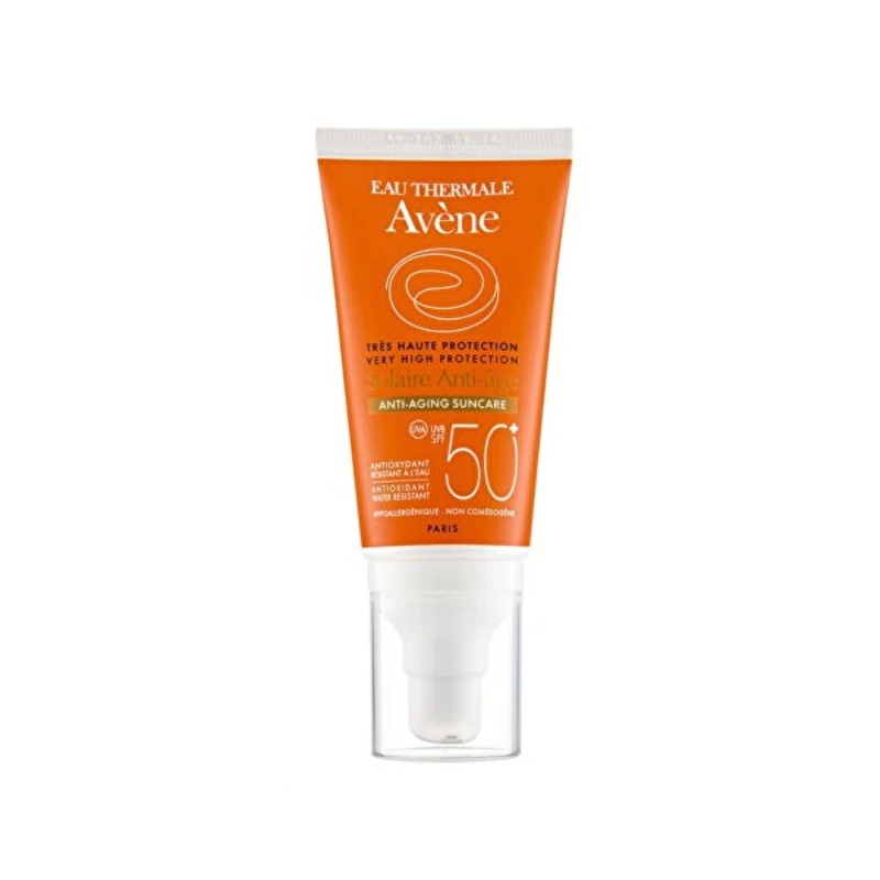 Avéne Opalovací krém proti vráskám na citlivou pleť SPF 50+ (Anti-Aging Sun Care) 50 ml