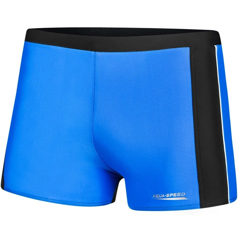 AQUA SPEED Man's Swimming Shorts Jason Blue/Graphite Pattern 23