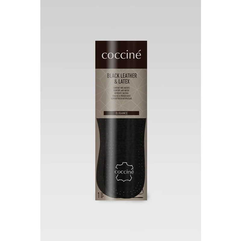 Tkaničky, vložky, napínáky do bot Coccine COCCINE BLACK LEATHER & LATEX WKŁADKA NR 35-36AZ