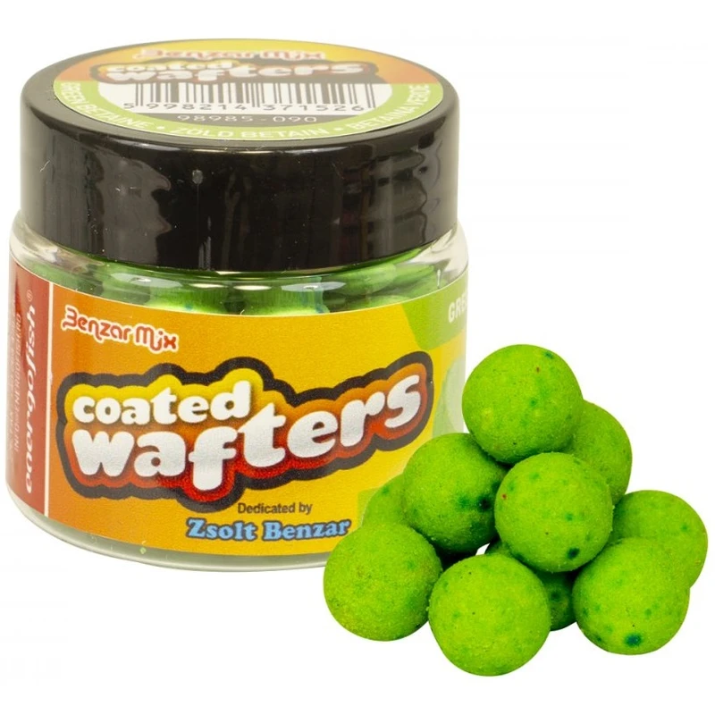 Benzar mix coated wafters 30 ml 8 mm - green betaine