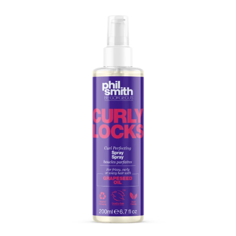 Sprej na krepaté a vlnité vlasy Curly Locks (Curl Perfecting Spray) 200 ml