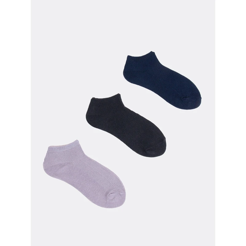 Yoclub Kids's Children'S Pressure-Free Cotton Socks 3-Pack SKA-0093U-0000