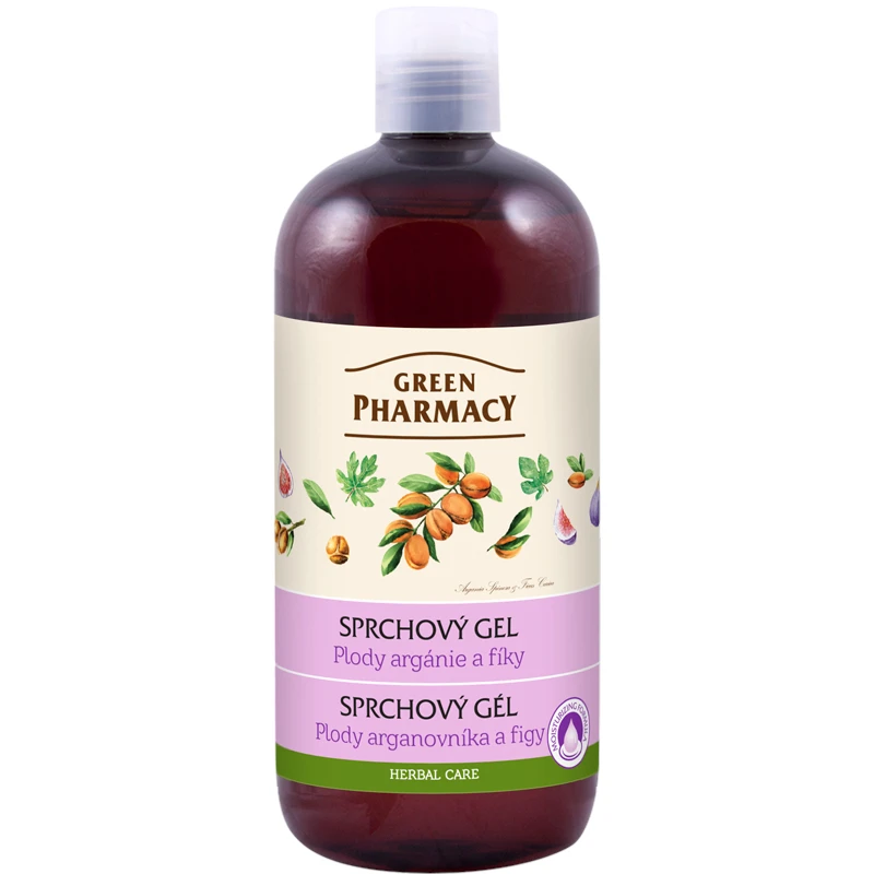 Green Pharmacy Body Care Argan Oil & Figs hydratační sprchový gel 500 ml