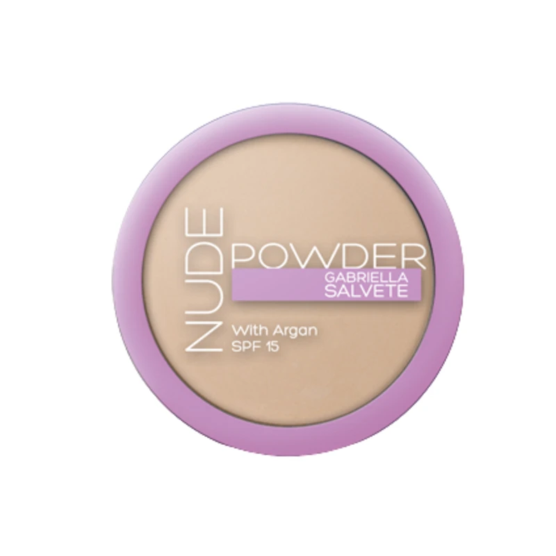 Gabriella Salvete Kompaktní pudr Nude Powder with Argan SPF 15 8 g 01