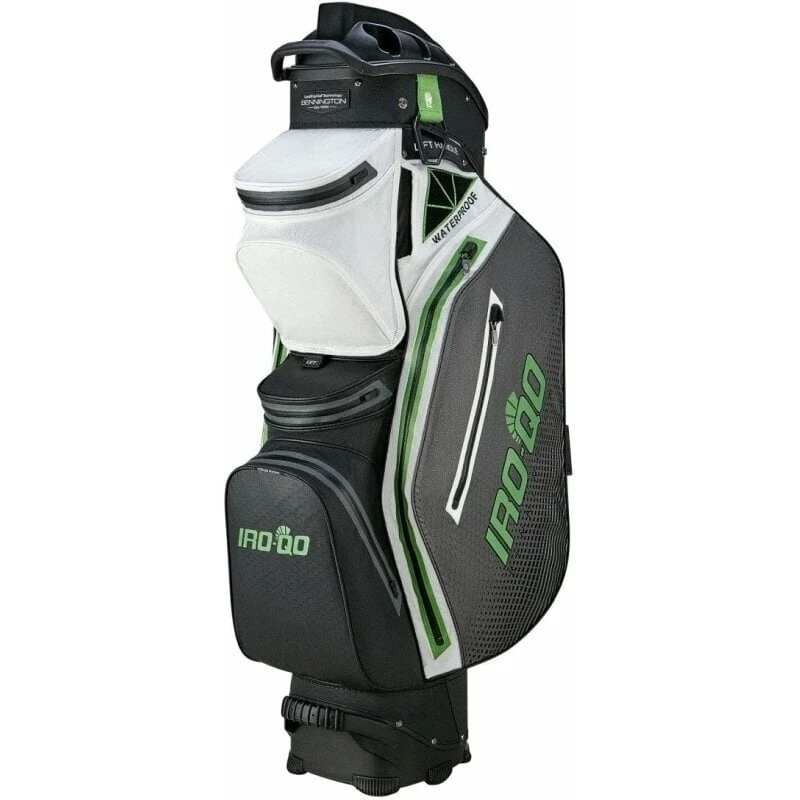 Bennington IRO QO 14 Waterproof Black/White/Canon Grey/Lime Cart Bag