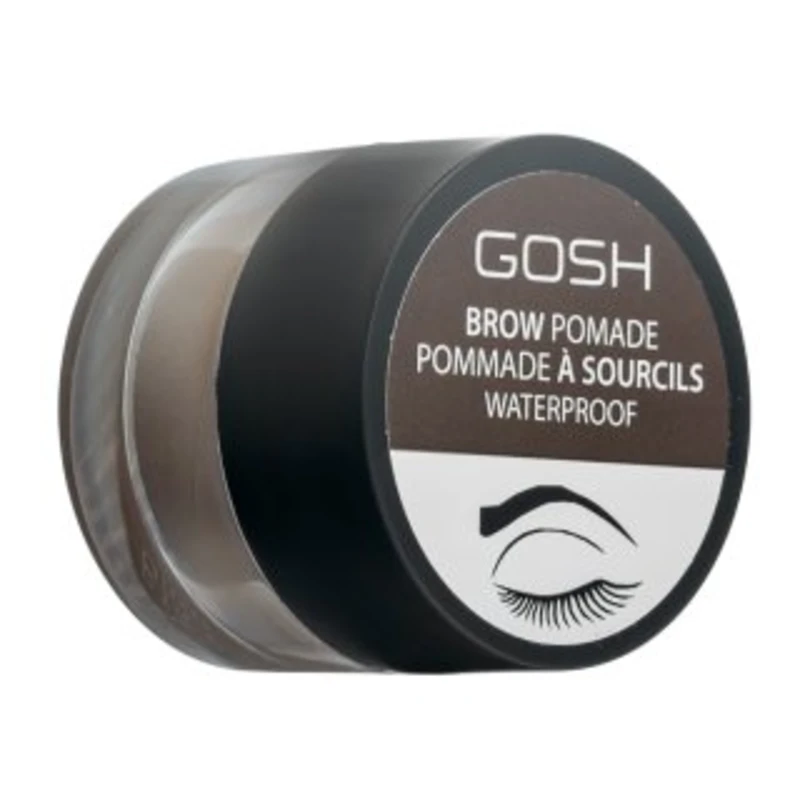 Gosh Brow Pomade 003 Dark Brown pomáda na obočí 4 ml