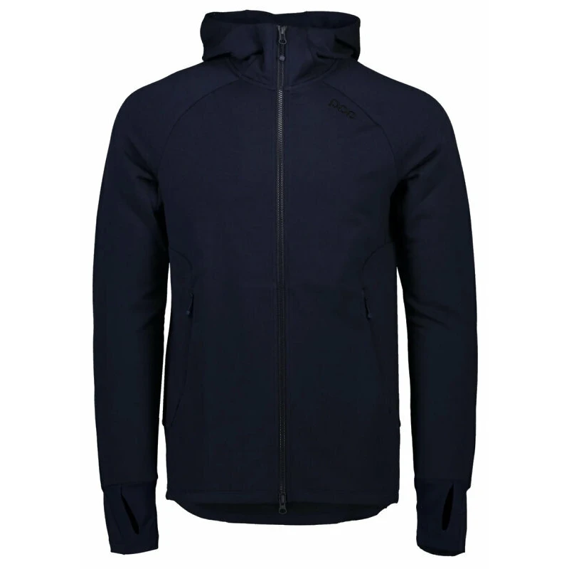 POC Merino Zip Hood Turmaline Navy L