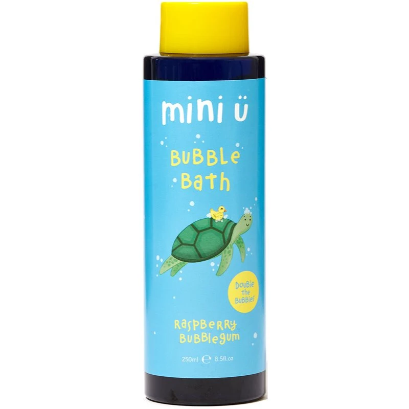 Mini-U Bubble Bath Raspberry Bubblegum pěna do koupele pro děti 250 ml