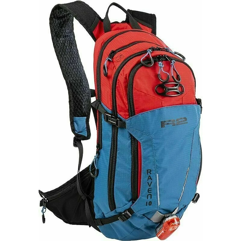 R2 Raven Backpack Petrol Blue/Red Cyklo-Batohy a příslušenství