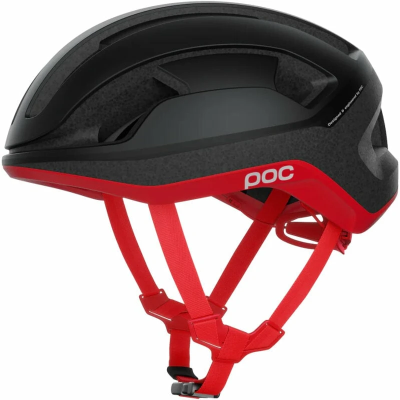 POC Omne Lite Uranium Black/Prismane Red Matt 54-59