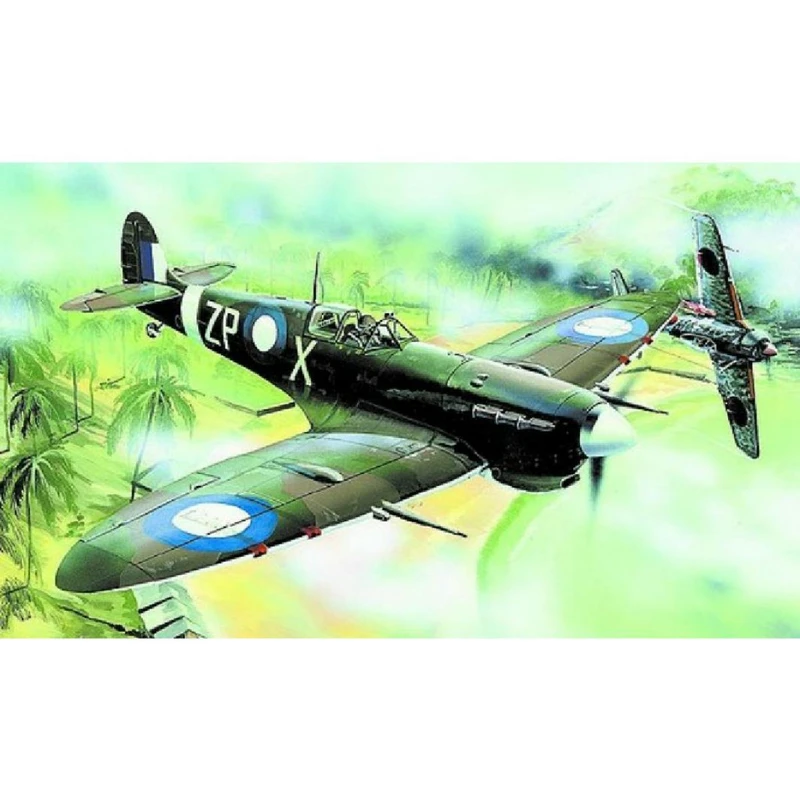 SMĚR Model letadlo Supermarine Spitfir 1:72 (stavebnice letadla)